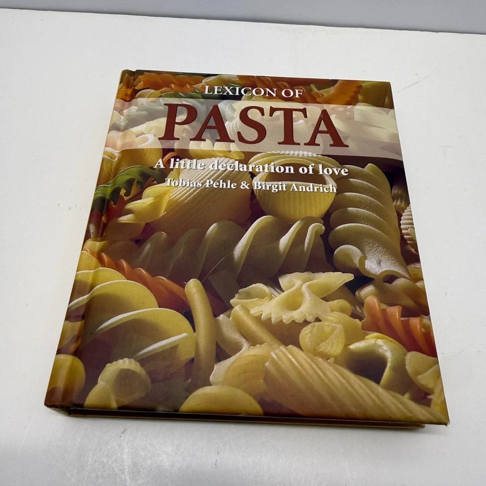 Lexicon of Pasta Cookbook Tobias Pehle Birgit Andrich Rebo Publishers Hardcover